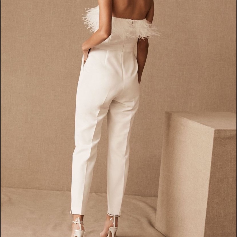 Saylor feather jumpsuit size 4